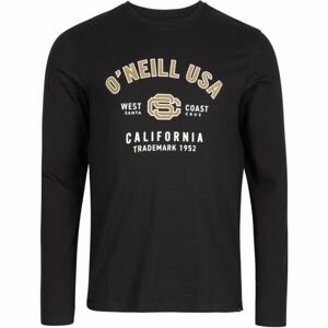 O'Neill STATE L/SLV T-SHIRT Pánske tričko s dlhým rukávom, čierna, veľkosť M