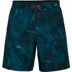 O'Neill ALL DAY PRINT HYBRID SHORTS Pánske šortky, tmavo modrá, veľkosť XL