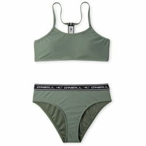 O'Neill SPORTCLUB BIKINI Dievčenské dvojdielne plavky, svetlo zelená, veľkosť 152
