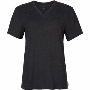 O'Neill ESSENTIALS V-NECK T-SHIRT Dámske tričko, čierna, veľkosť M