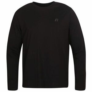 Russell Athletic LONG SLEEVE TEE SHIRT Pánske tričko, čierna, veľkosť XXL