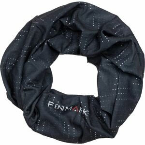 Finmark FS-201 Multifunkčná šatka, tmavo sivá, veľkosť UNI