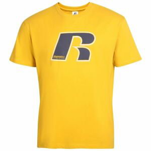 Russell Athletic TEE SHIRT Pánske tričko, žltá, veľkosť XXXL