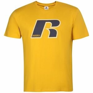 Russell Athletic TEE SHIRT Pánske tričko, žltá, veľkosť L