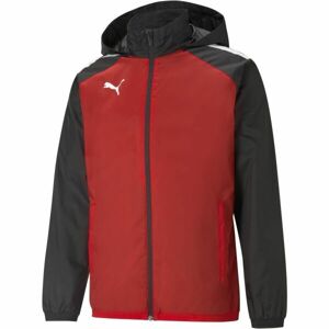 Puma TEAMLIGA ALL WEATHER JACKET Pánska bunda, červená, veľkosť M