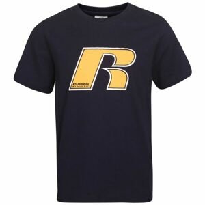 Russell Athletic LONG SLEEVE TEE SHIRT Detské tričko, tmavo modrá, veľkosť 128