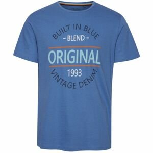 BLEND T-SHIRT S/S Pánske tričko, modrá, veľkosť XXL