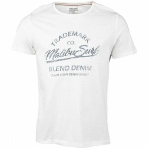 BLEND T-SHIRT SS Pánske tričko, biela, veľkosť XL