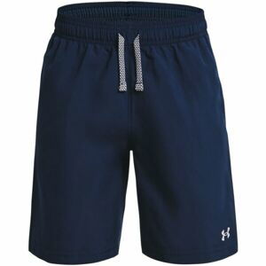 Under Armour WOVEN SHORTS Chlapčenské kraťasy, tmavo modrá, veľkosť L