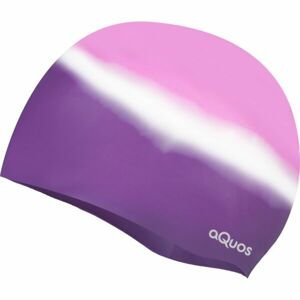 AQUOS COHO Plavecká čiapka, fialová, veľkosť os