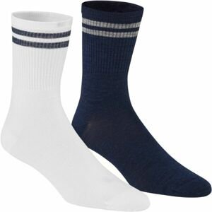 KARI TRAA LAM SOCK 2PK Dámske vlnené ponožky, biela, veľkosť 39-41