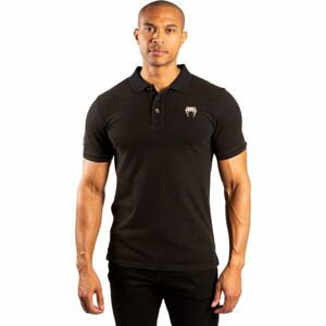 Venum LIONS21 POLO Pánske tričko polo, čierna, veľkosť L
