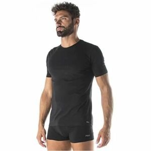 Fila MEN T-SHIRT Pánske tričko, čierna, veľkosť L