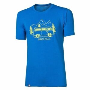 PROGRESS PIONEER BULLI Pánske bambusové tričko, modrá, veľkosť XXL