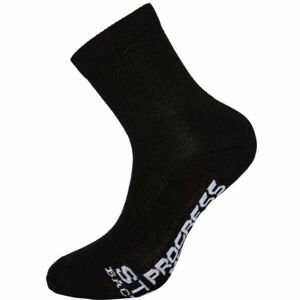 Progress MANAGER MERINO LITE Ponožky s merino vlnou, čierna, veľkosť 9-12