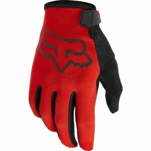 Fox RANGER YTH Detské cyklo rukavice, červená, veľkosť S