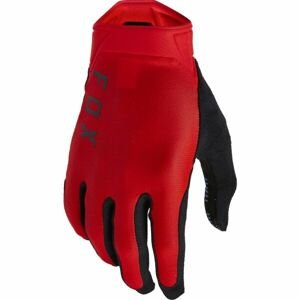Fox FLEXAIR ASCENT Cyklistické rukavice, červená, veľkosť L