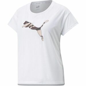Puma MODERN SPORTS TEE Dámske tričko, biela, veľkosť L