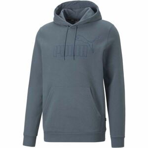 Puma ESS ELEVATED HOODIE FL Pánska mikina, modrá, veľkosť XL