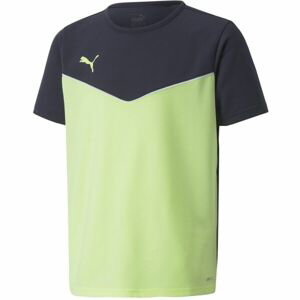 Puma INDIVIDUALRISE JERSEY JR Futbalové tričko, svetlo zelená, veľkosť 116
