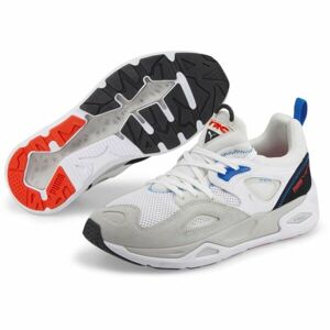 Puma TRC BLAZE Pánska voľnočasová obuv, biela, veľkosť 41