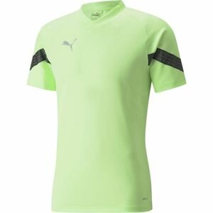 Puma teamFINAL Training Jersey Pánske športové tričko, svetlo zelená, veľkosť L