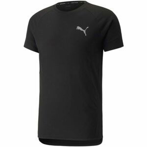 Puma EVOSTRIPE TEE Pánske tričko, čierna, veľkosť XXXXL