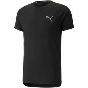 Puma EVOSTRIPE TEE Pánske tričko, čierna, veľkosť XL