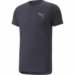 Puma EVOSTRIPE TEE Pánske tričko, tmavo modrá, veľkosť XXXL