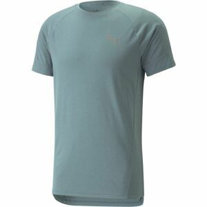 Puma EVOSTRIPE TEE Pánske tričko, sivá, veľkosť S