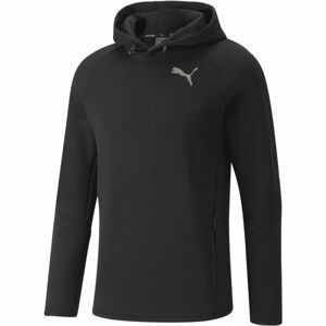 Puma EVOSTRIPE HOODIE Športová mikina, čierna, veľkosť L