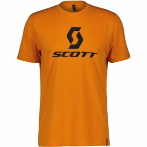 Scott ICON SS Pánske tričko, oranžová, veľkosť L
