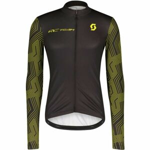 Scott RC TEAM 10 LS Pánsky cyklistický dres, čierna, veľkosť M