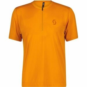 Scott Cyklistický dres Pánske cyklistické tričko, oranžová, veľkosť L