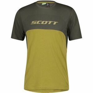 Scott Pánske cyklistické tričko Cyklistický dres, žltá, veľkosť L