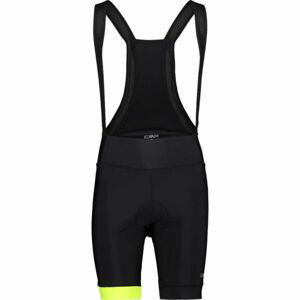 CMP BIKE BIB SHORTS Pánske cyklošortky, čierna, veľkosť 50