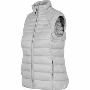 4F WOMEN´S JACKET Dámska vesta, sivá, veľkosť M