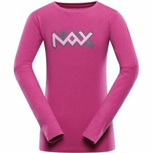 NAX Detské bavlnené tričko Detské bavlnené tričko, ružová, veľkosť 104-110