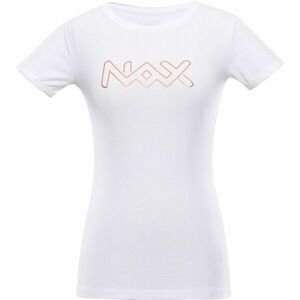 NAX Dámske bavlnené tričko Dámske bavlnené tričko, biela, veľkosť XS