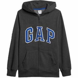 GAP V-NEW FZ GAP ARCH HOOD Chlapčenská mikina, tmavo sivá, veľkosť