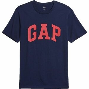 GAP V-BASIC LOGO T Pánske tričko, tmavo modrá, veľkosť L