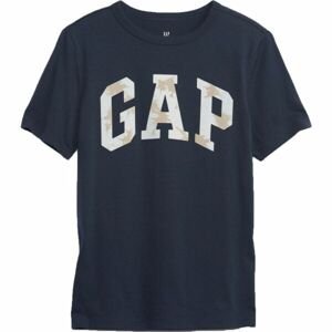 GAP V-FRC BASIC LOGO ARCH TEE Chlapčenské tričko, tmavo modrá, veľkosť S