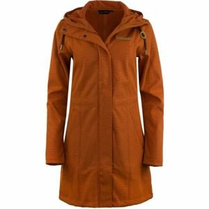 ALPINE PRO HALIKA Dámsky kabát, hnedá, veľkosť L