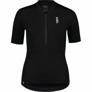 MONS ROYALE CADENCE HALF ZIP Dámsky funkčný cyklistický dres, čierna, veľkosť XL