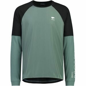 MONS ROYALE TARN MERINO SHIFT WIND Pánske technické cyklo tričko, tmavo zelená, veľkosť L