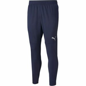 Puma TEAMFINAL TRAINING PANTS Futbalové tepláky, tmavo modrá, veľkosť M