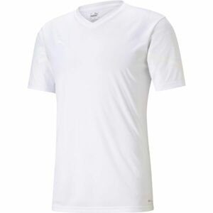 Puma TEAMFLASH JERSEY Pánske športové tričko, biela, veľkosť S