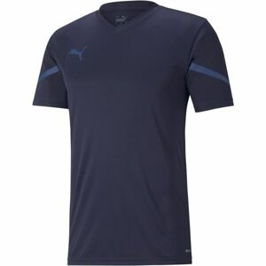 Puma TEAMFLASH JERSEY Pánske športové tričko, tmavo modrá, veľkosť