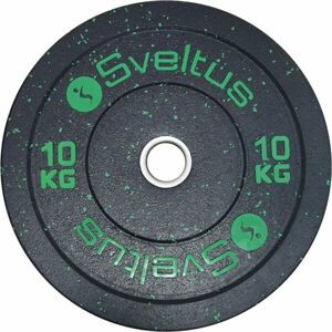 SVELTUS OLYMPIC DISC BUMPER 10 kg x 50 mm Nakladací kotúč, čierna, veľkosť 10 KG