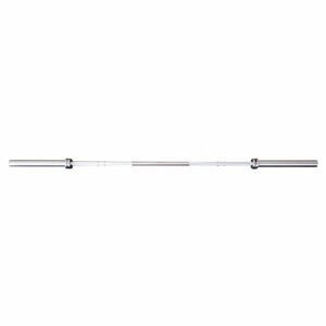 SVELTUS MEN'S OLYMPIC BAR 220 cm x 50 mm Nakladacia tyč, strieborná, veľkosť 220